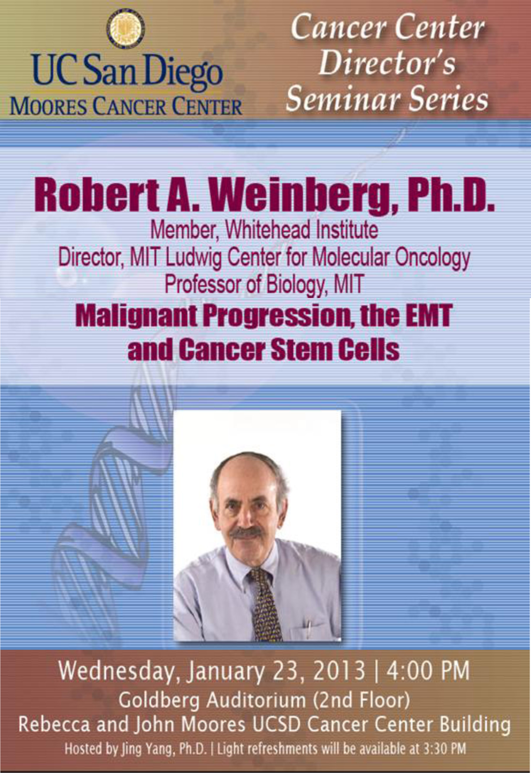 Dr. Robert A. Weinberg
