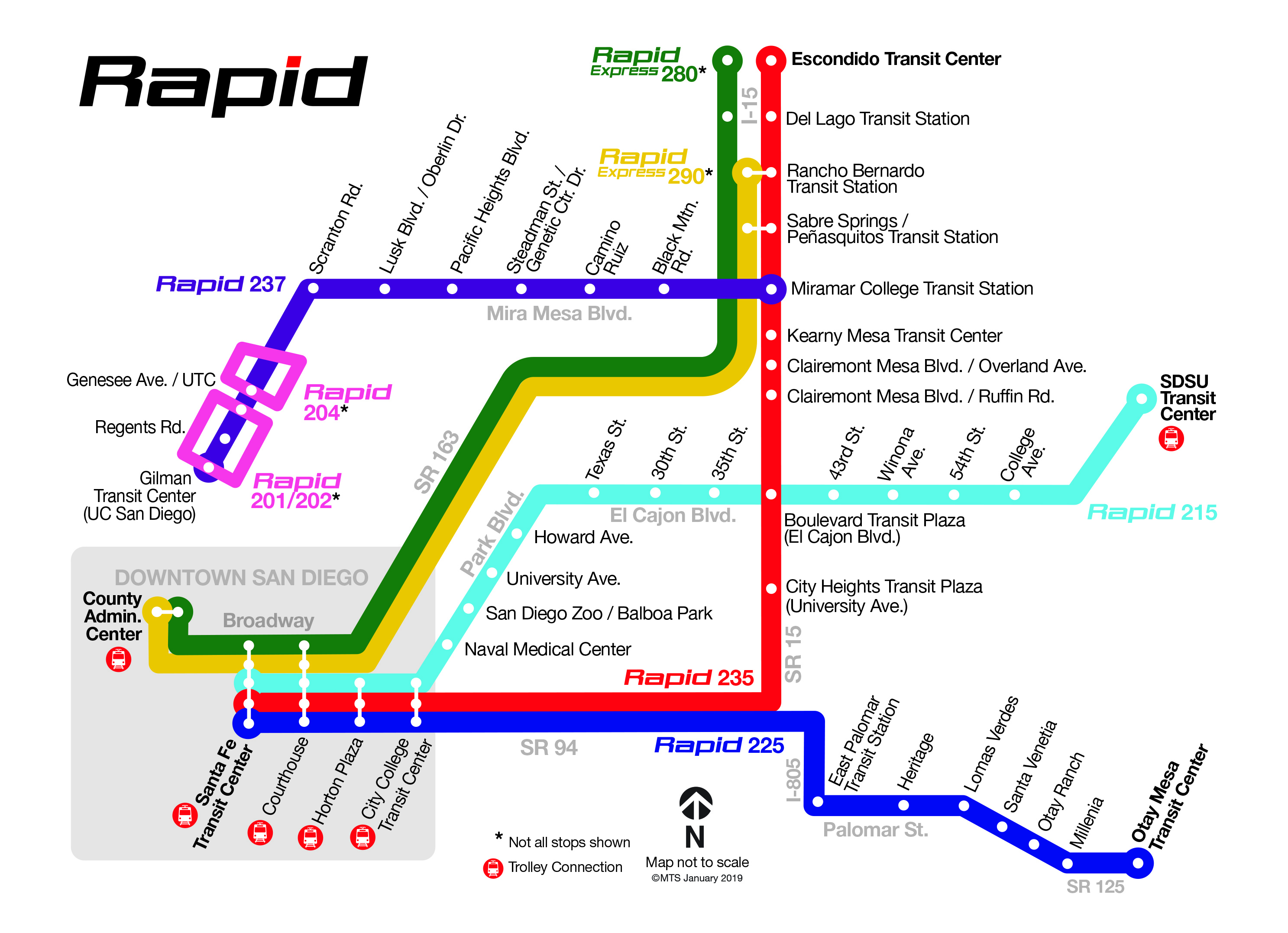 Rapid 237 express bus line