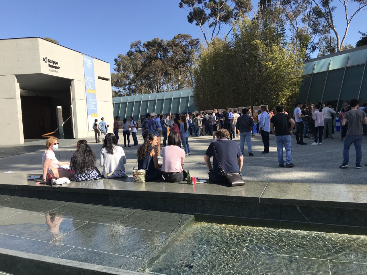 Hazen courtyard