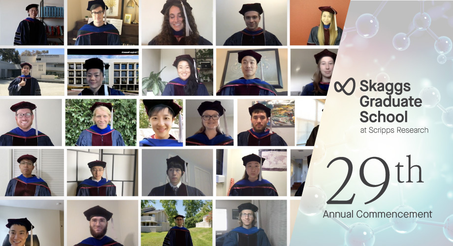 Scripps Research awards doctoral degrees to class of 2021 Scripps
