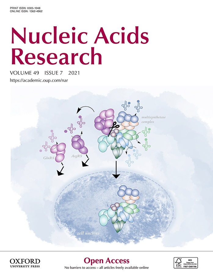 Nucleic Acids Research Cover