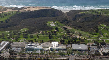 Aerial view of The Scripps Research Institute, California campus