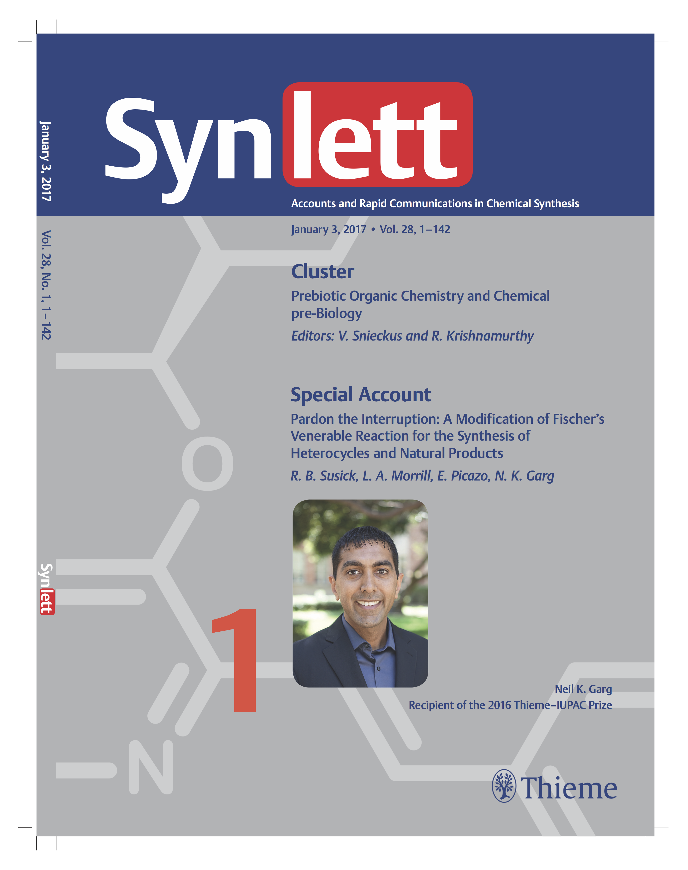 Synlett 2017 Cover