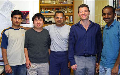 Group photo of Eschenmoser lab members