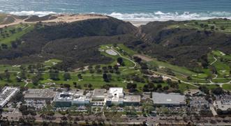 Aerial photo of campus