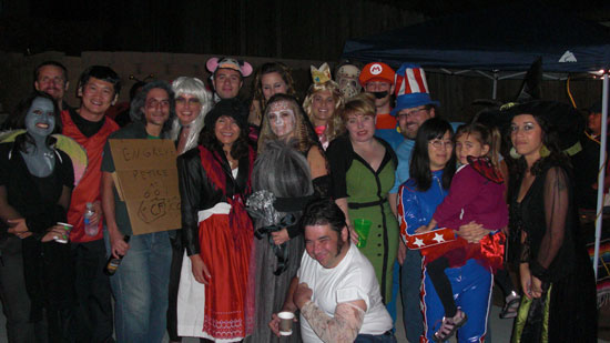 October 2010 photo of Halloween Party  