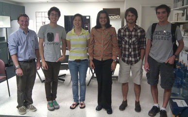 Mandyam Lab members 2011