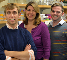 Dr. Andrew Ward, Dr. Erica Ollmann Saphire and graduate student C. Daniel Murin