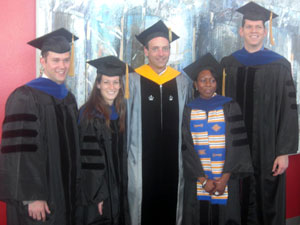 Photo of Thompson Lab graduates