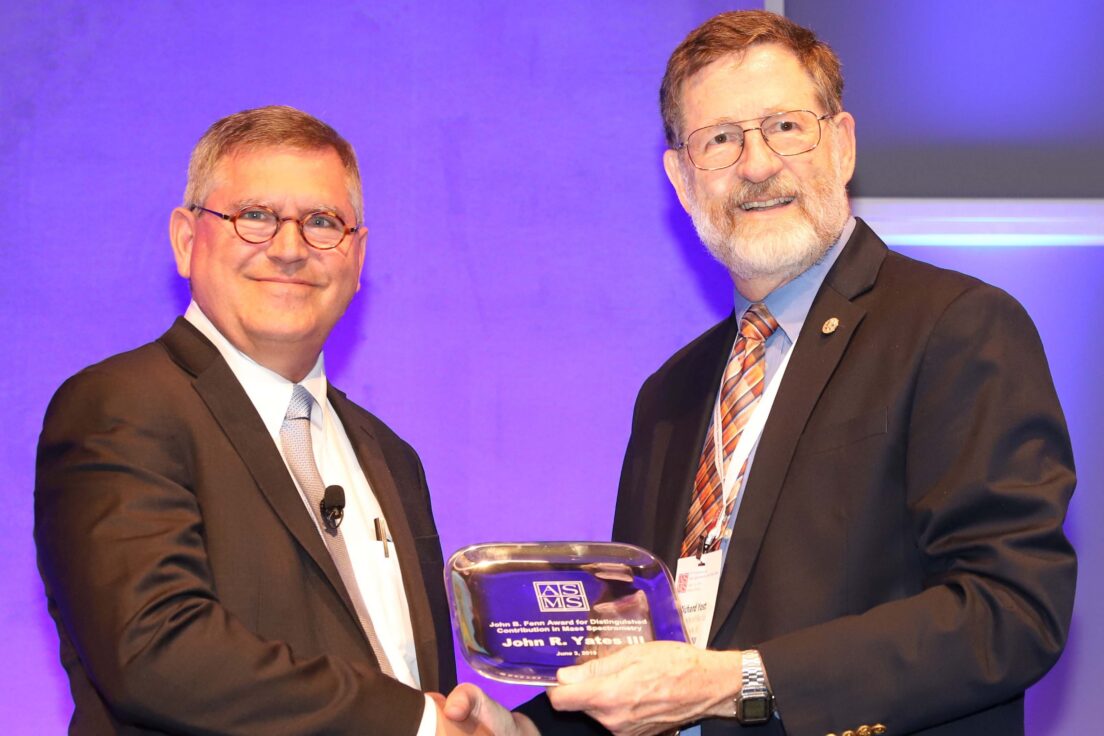 Chemist John Yates receives 2019 ASMS John B. Fenn Award for innovations that advanced mass spectrometry
