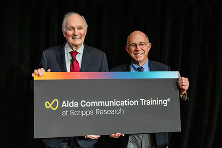 Iconic actor Alan Alda, Scripps Research join forces to bring science communication training to West Coast