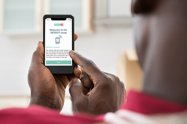 Early results from DETECT study suggest fitness trackers and smartwatches can predict COVID-19 infection