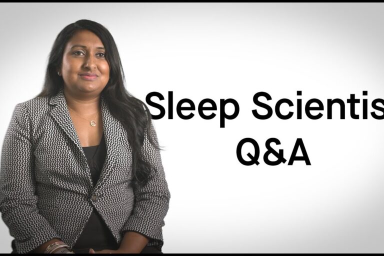 Q&A with a sleep scientist