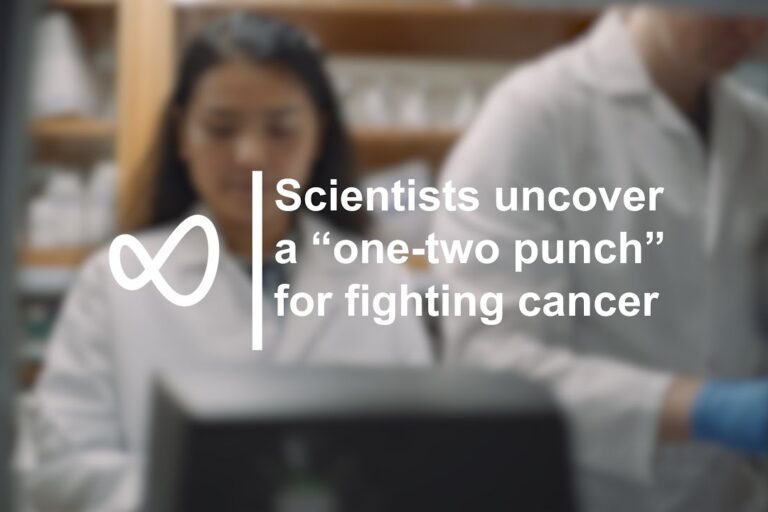 Scientists uncover a “one-two punch” for fighting cancer