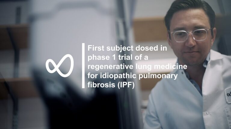 New regenerative lung therapy begins phase 1 trials | CMR316 & IPF treatment