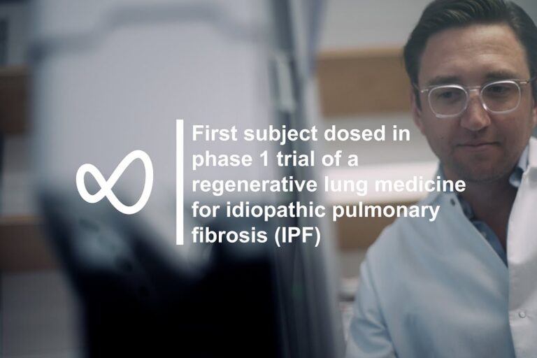 New regenerative lung therapy begins phase 1 trials | CMR316 & IPF treatment