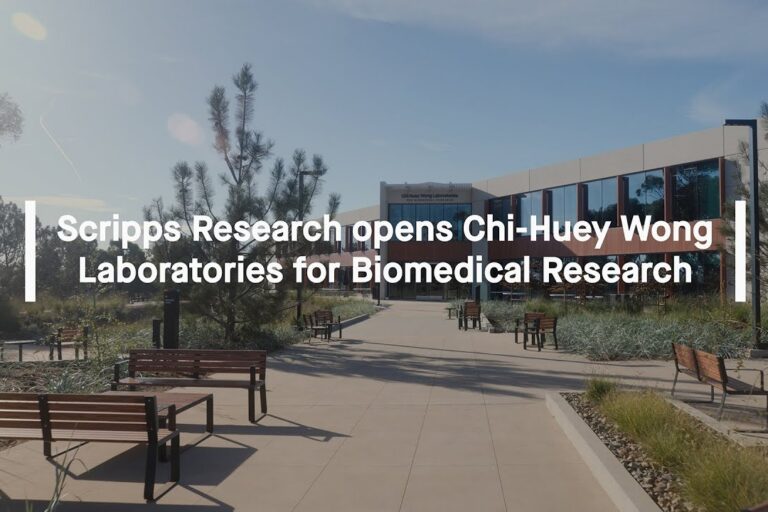 Opening the Chi-Huey Wong Laboratories for Biomedical Research