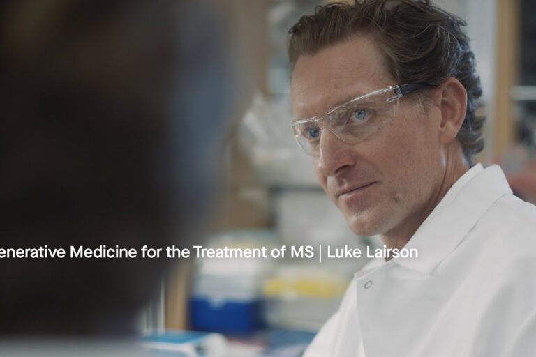 Regenerative medicine for the treatment of MS | Behind the Bench with Luke Lairson