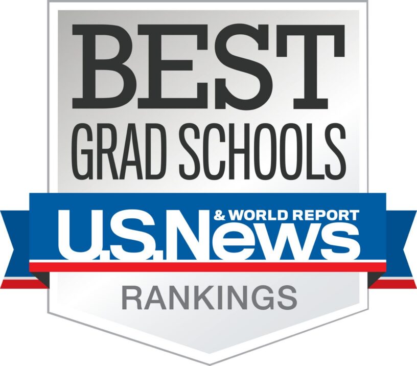 The graduate school is ranked in the top 10