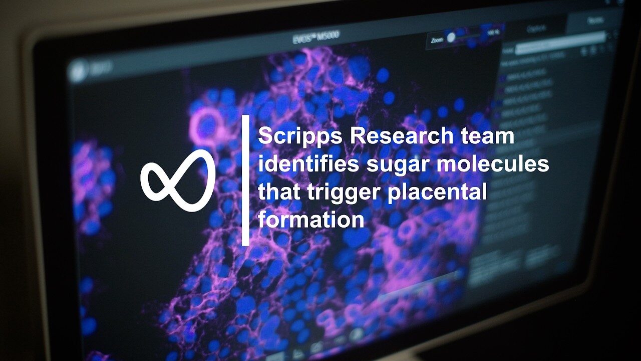 Scripps Research team identifies sugar molecules that trigger placental formation
