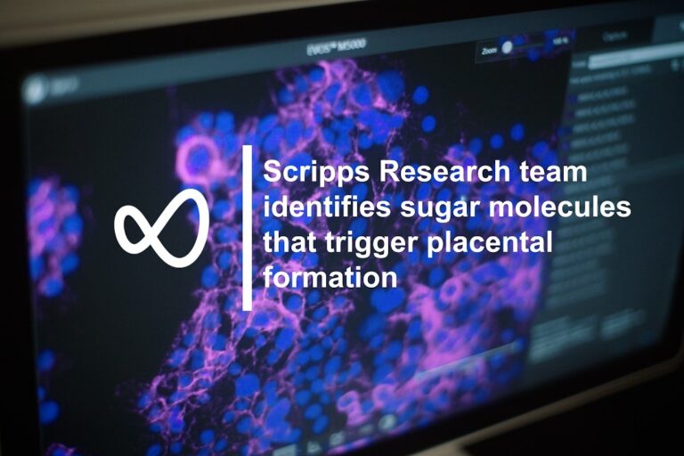 Scripps Research team identifies sugar molecules that trigger placental formation