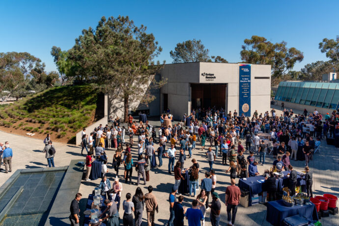 Scripps Research campus celebrates our Nobel laureate