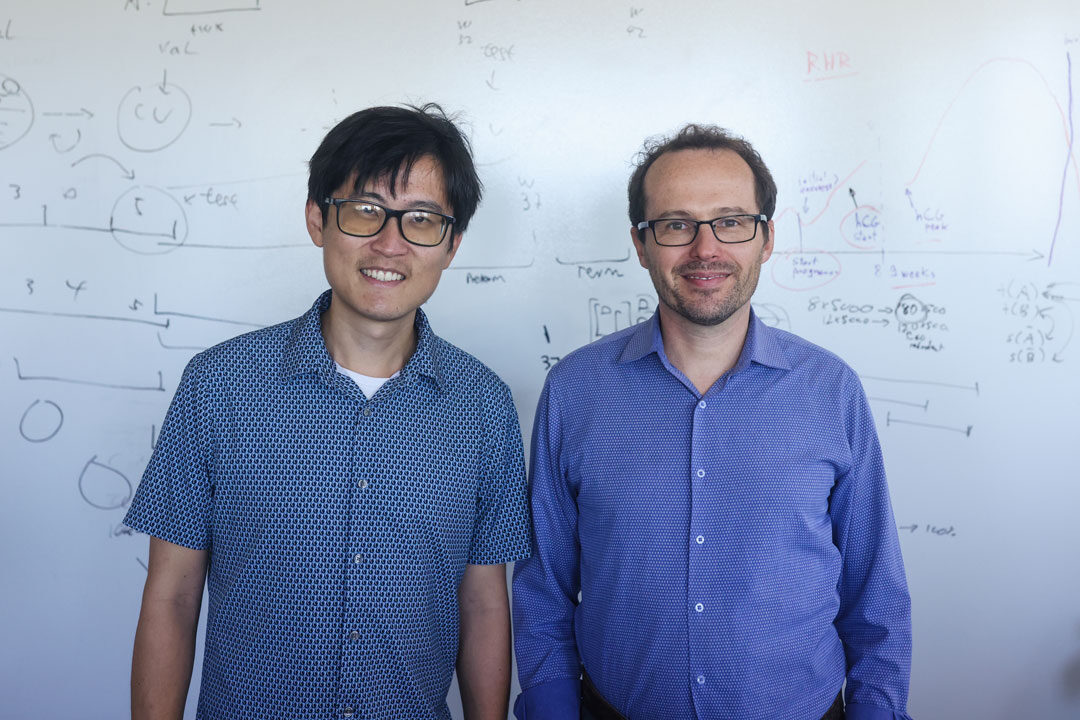 From left: Michael Ko and Giorgio Quer