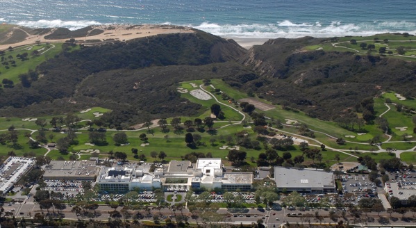 Aerial of The Scripps Research Institute, California campus