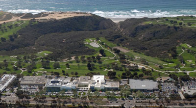 Aerial photo of The Scripps Research Institute, California campus